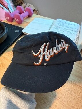 Harley-Davidson Women’s Script Embellished Cap - Black